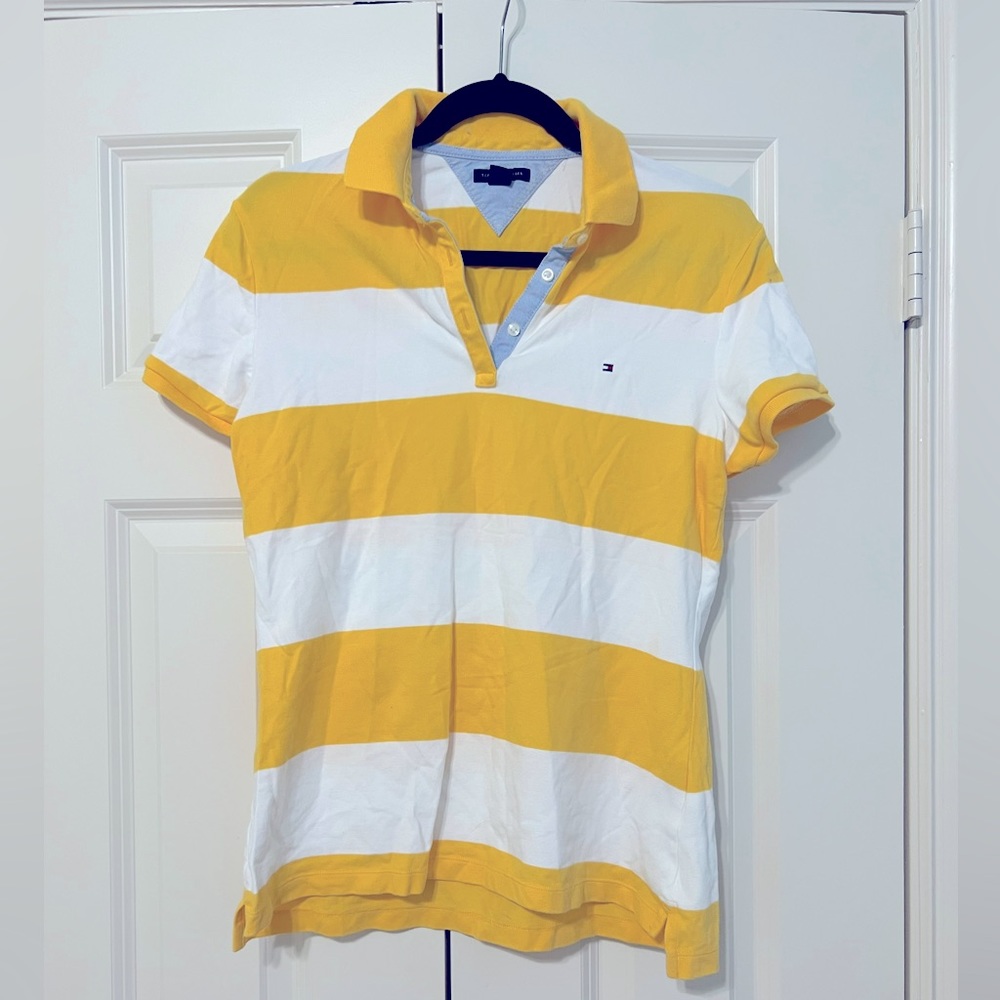 Tommy Hilfiger stripe polo shirt